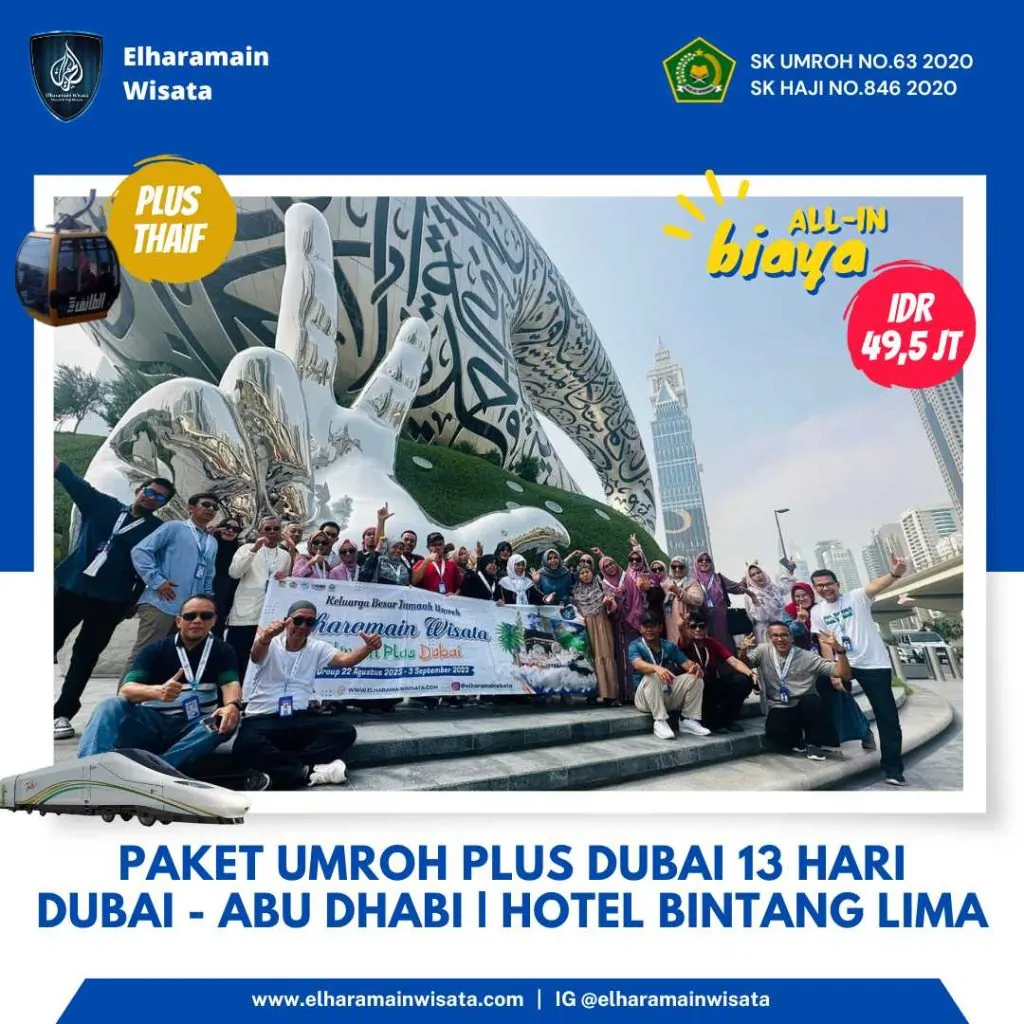 Paket Umroh Plus Dubai