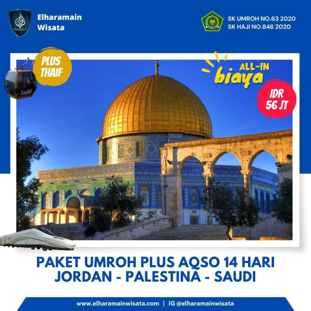 Paket Umroh Plus Aqsa