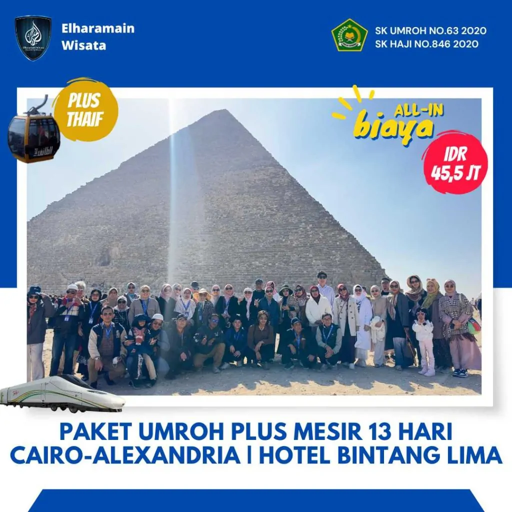 Paket Umroh Plus Mesir