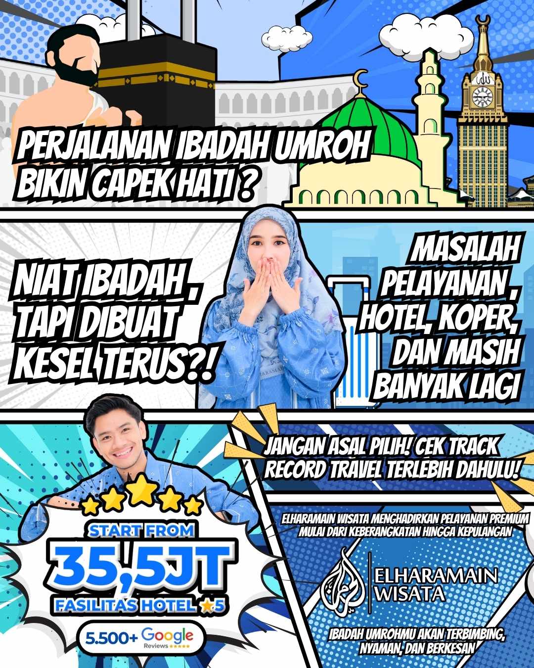 Elharamain Wisata Travel Umroh Depok Terbaik 2026